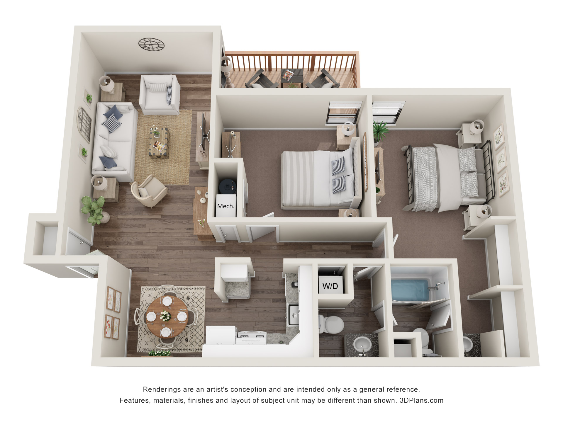 Sycamore – Classic - 3D Plan